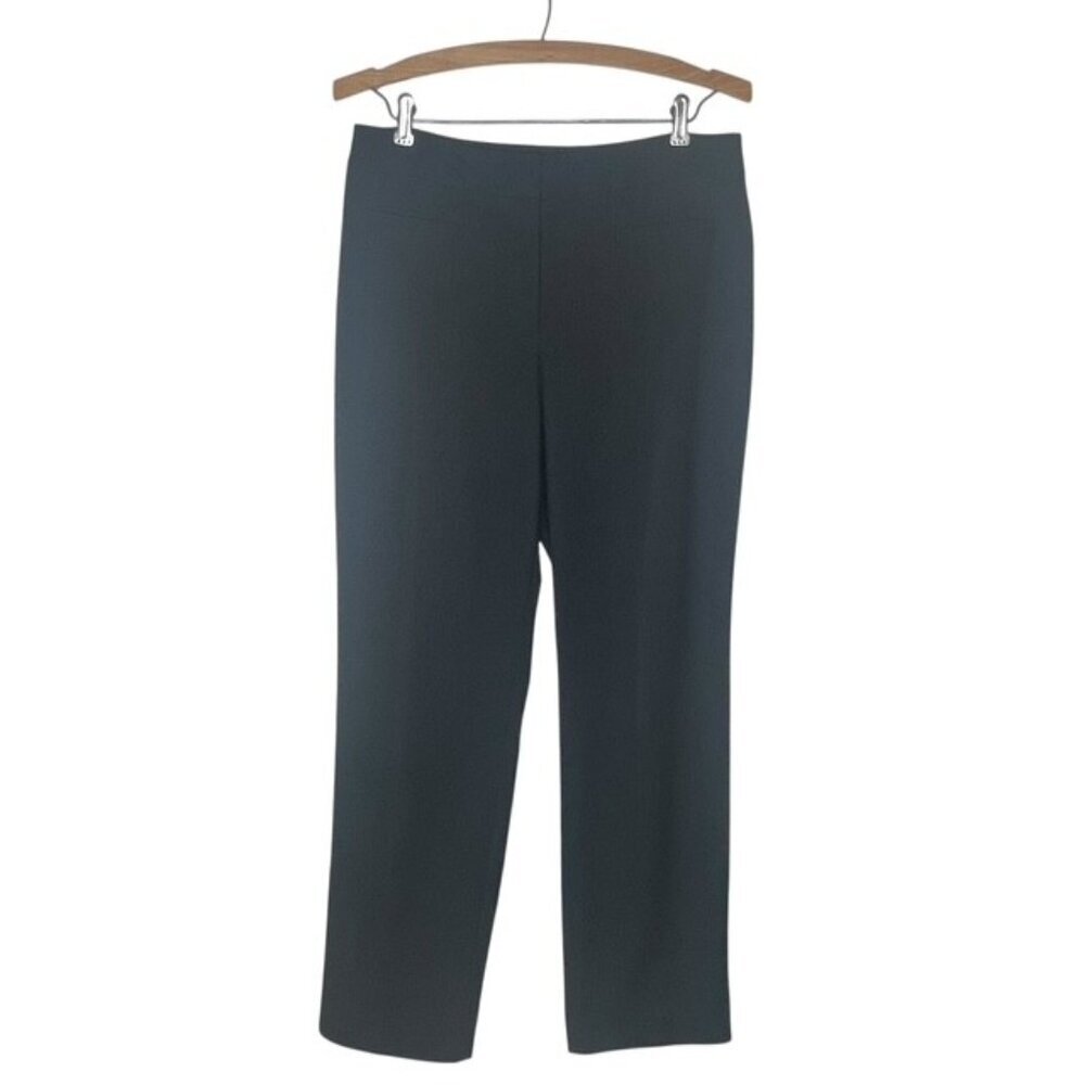 TALBOTS Petites Heritage Black Straight Leg Dress Pants - Size 8 Petite - Picture 2 of 6